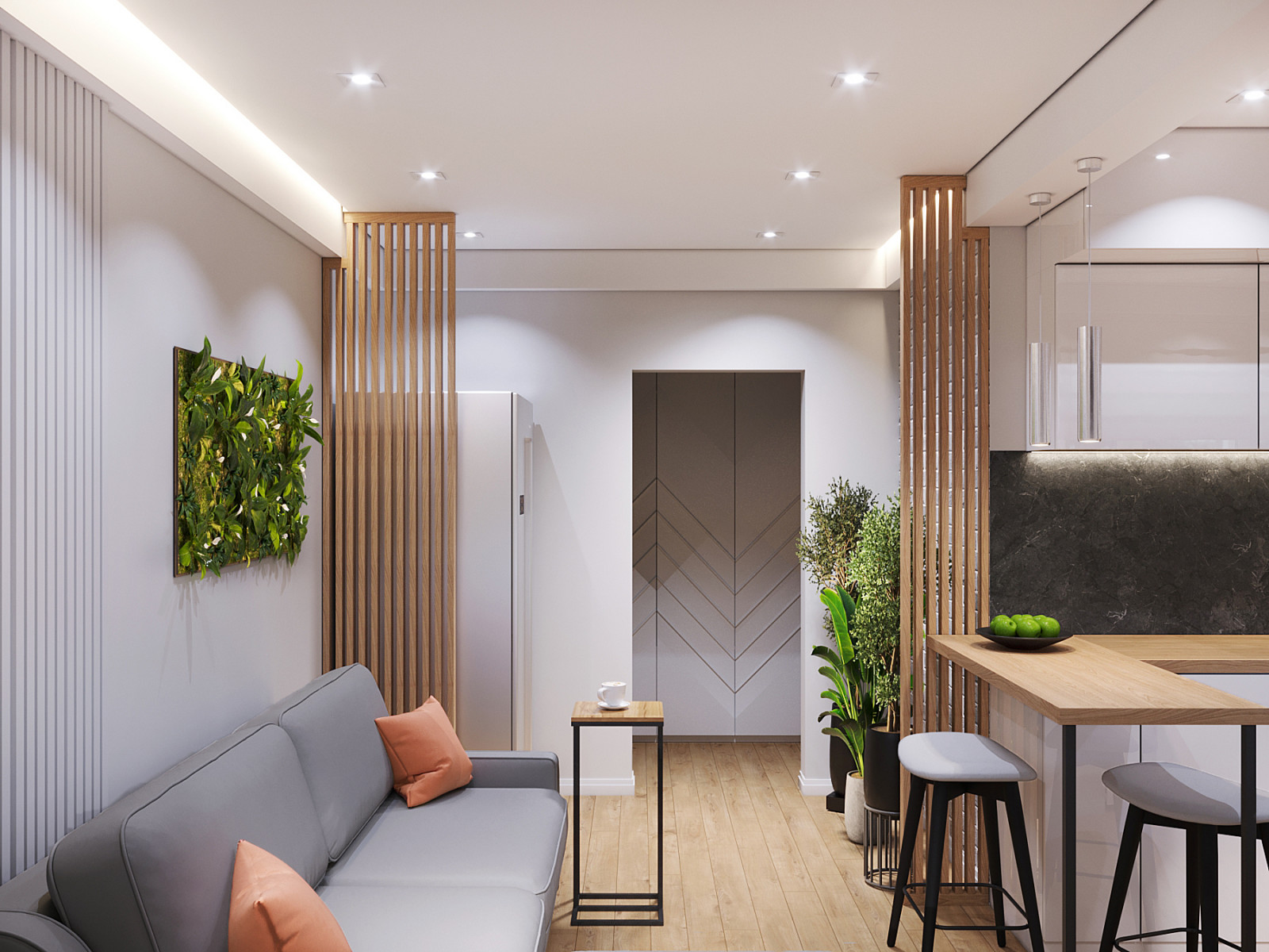 Кухня-гостиная