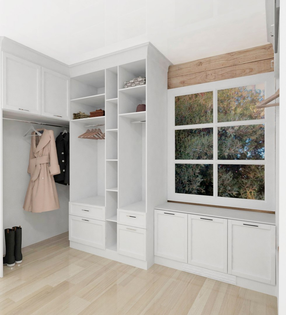 Обложка проекта: Дизайн и визуализация мебели в прихожую