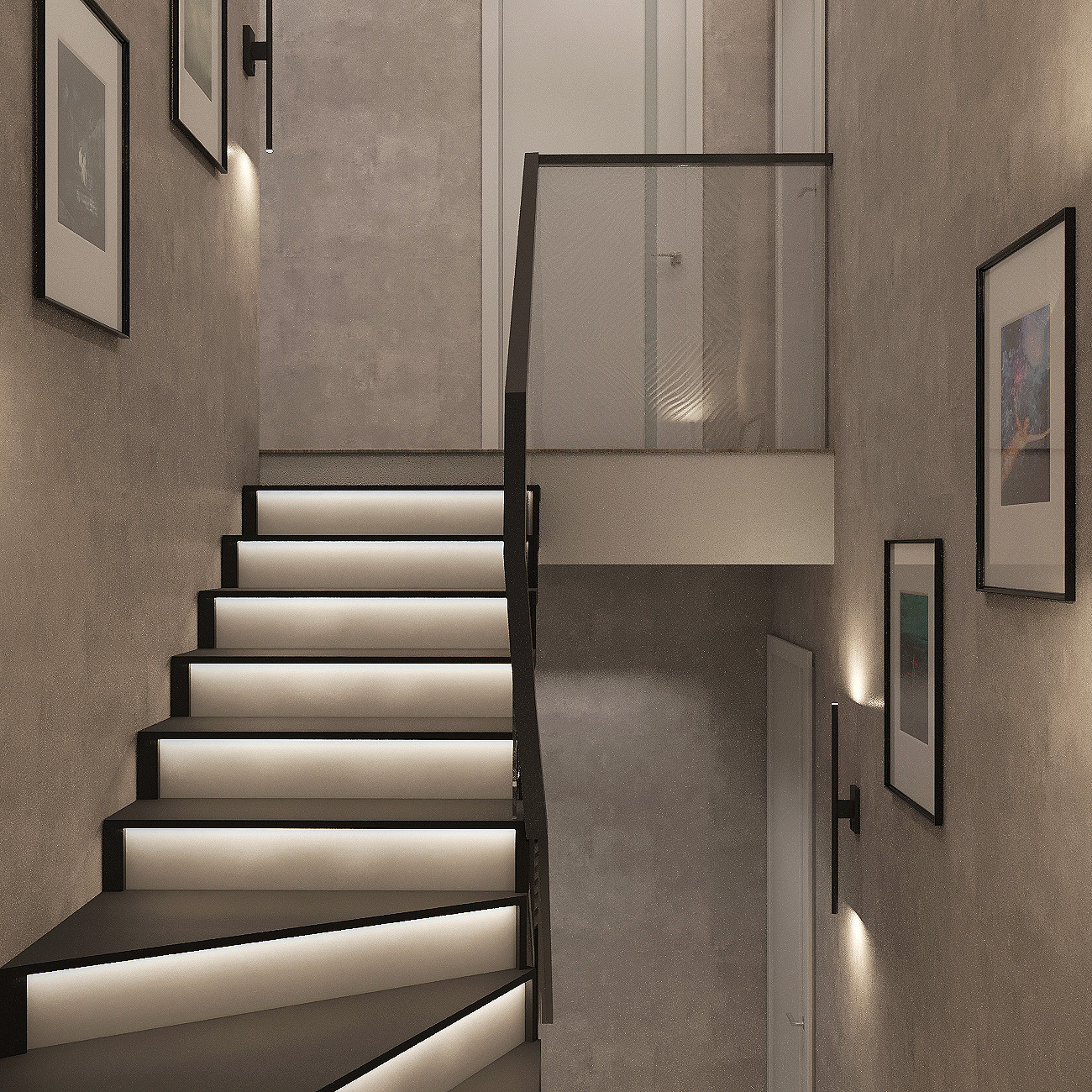 Семейные ценности. Лестница.