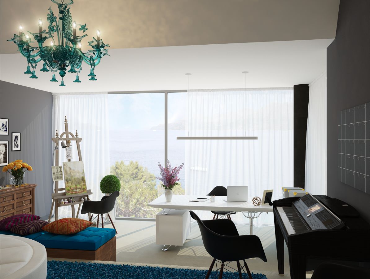 Interior de la casa en Lloret de mar