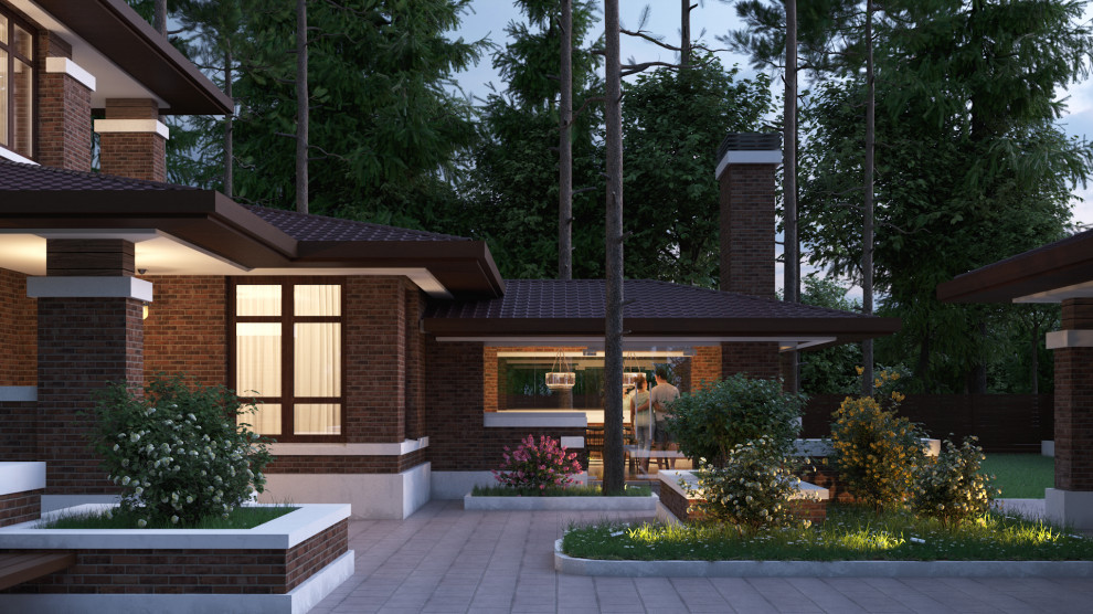 Дом в стиле Ллойда Райта