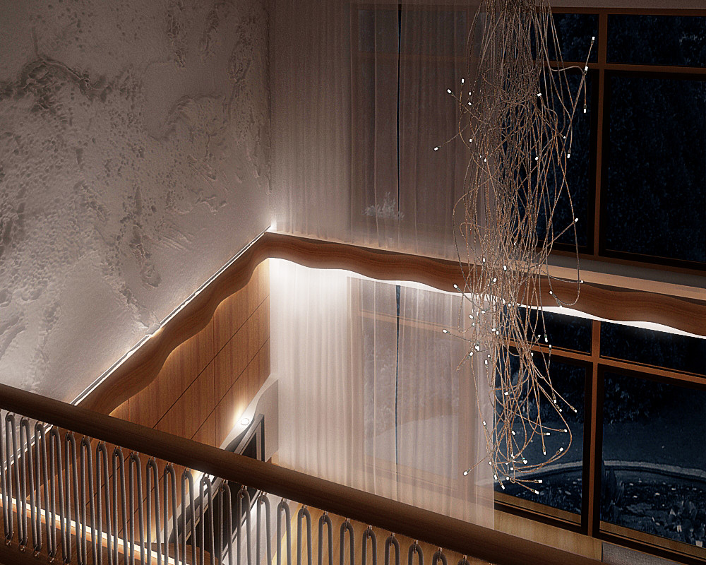 Частный дом, современная резиденция для любителей конного спорта