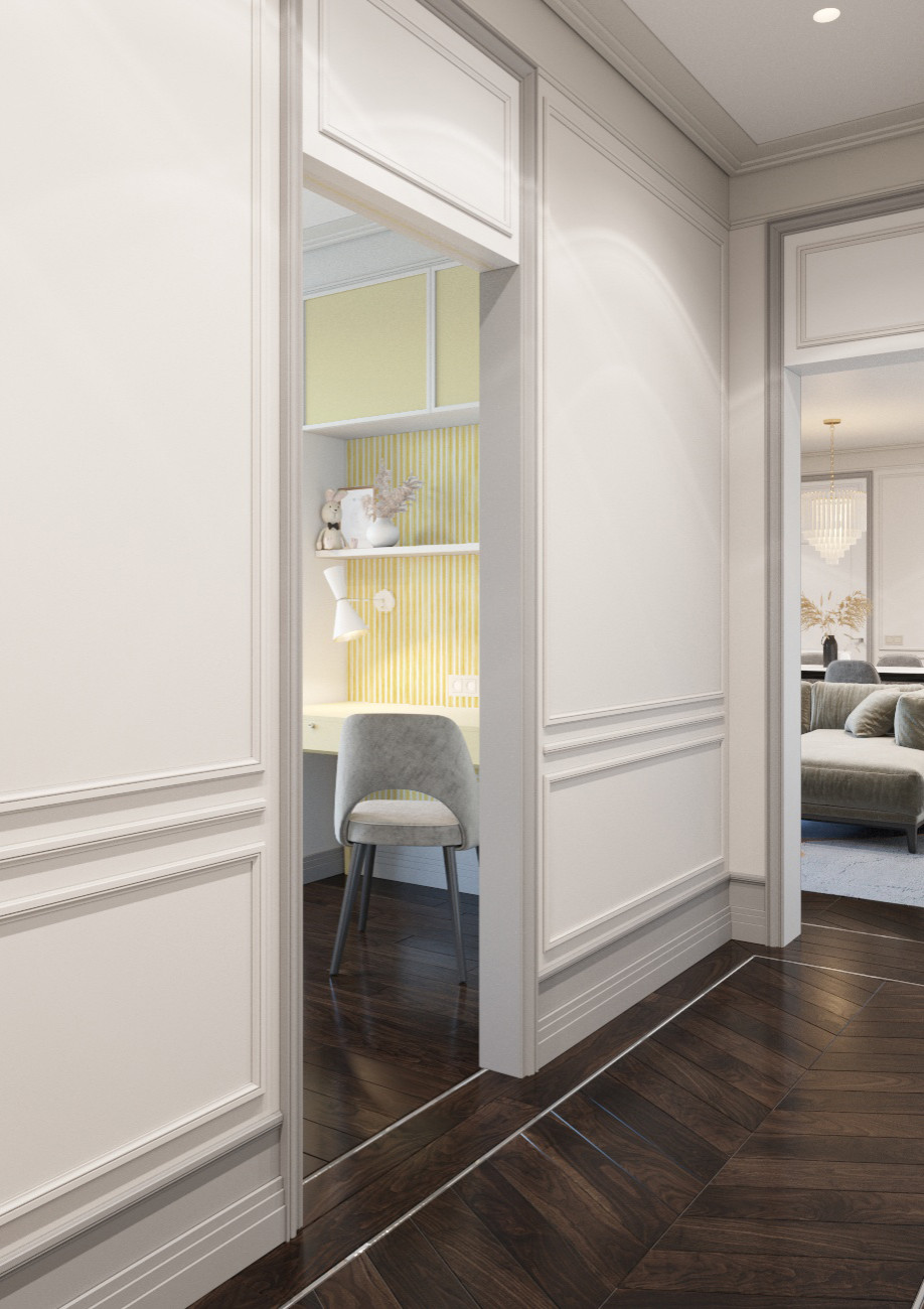 Свежая классика в светлых тонах