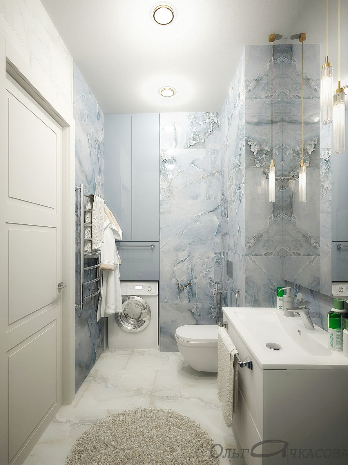 проект квартиры в Москве для семьи из четырех человек