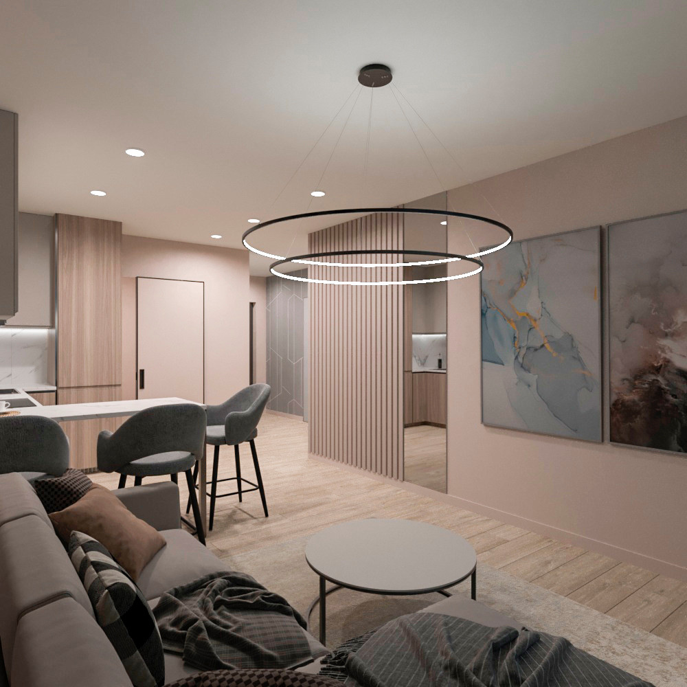 ЖК Некрасова, 50 м2