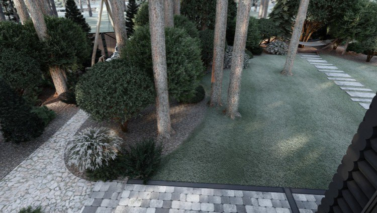 Ландшафт. Лесная погулка