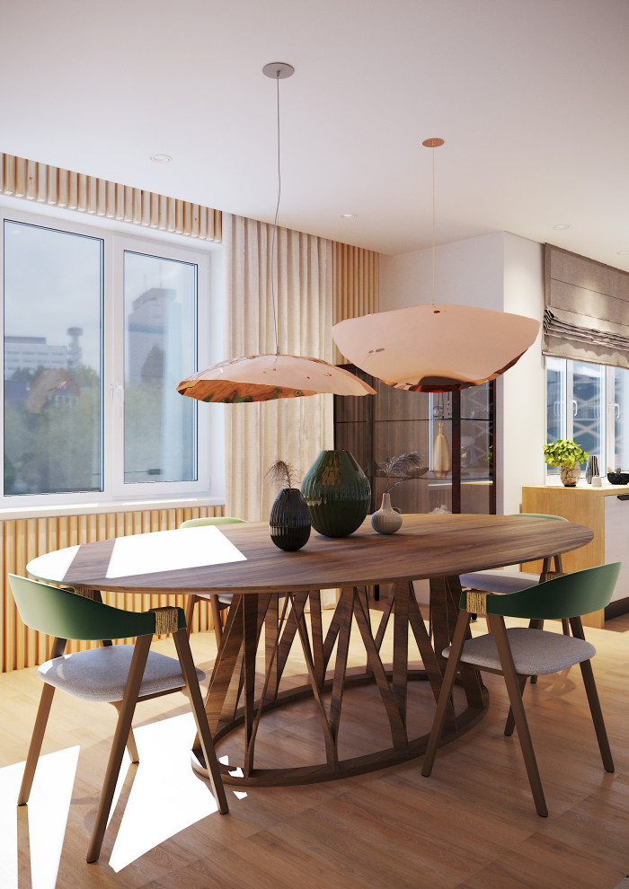 Проект квартиры "Этно мотивы"