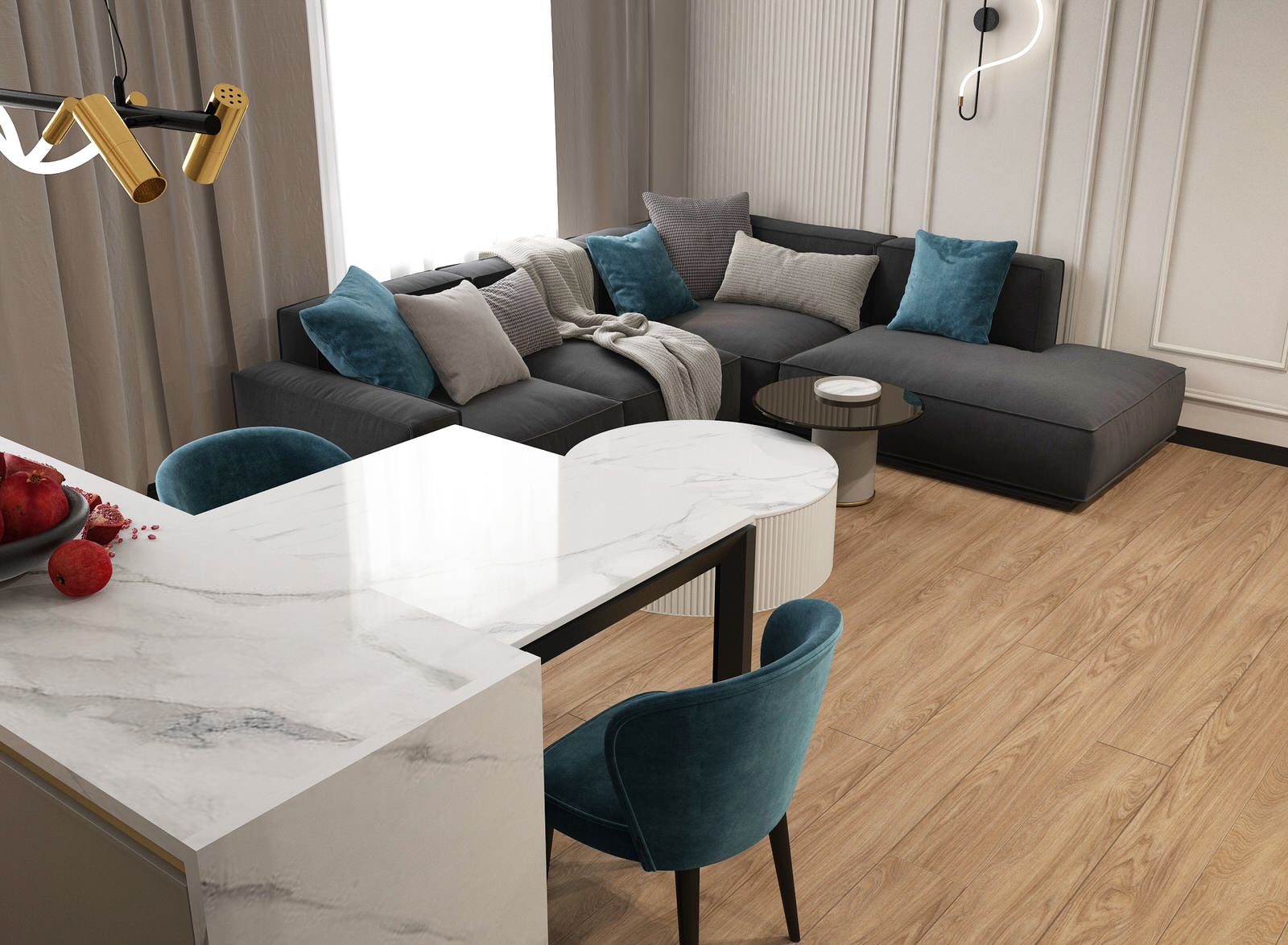 Квартира 63 м2 ЖК Клубный дом на Ярославской г. Нижний Новгород