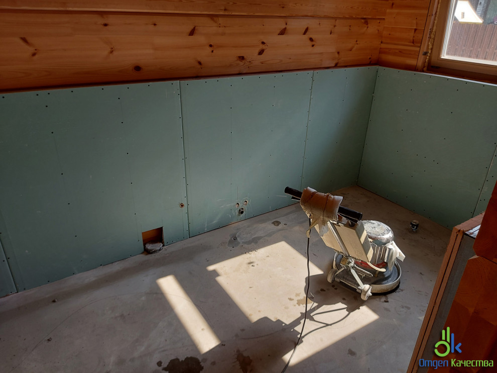 Шлифовка (корректировка) существующей стяжки пола