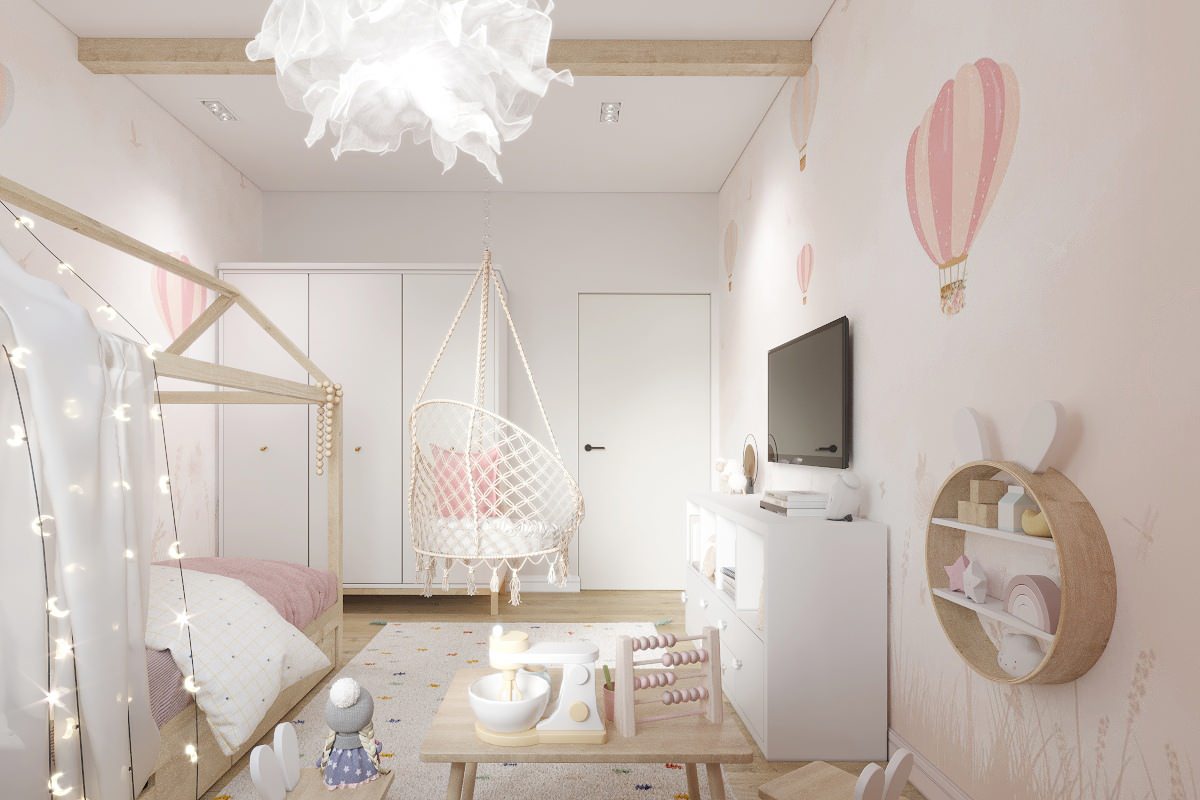 Проект квартиры 80 кв.м. для семьи из г.Москва