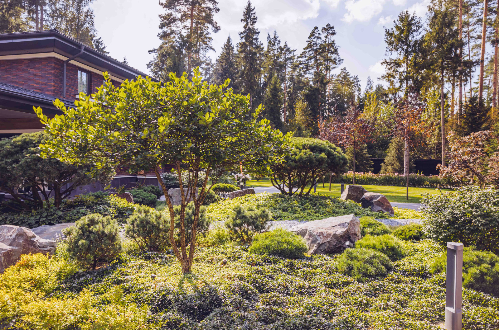 Архитектурное Решение в Пейзажном Стиле