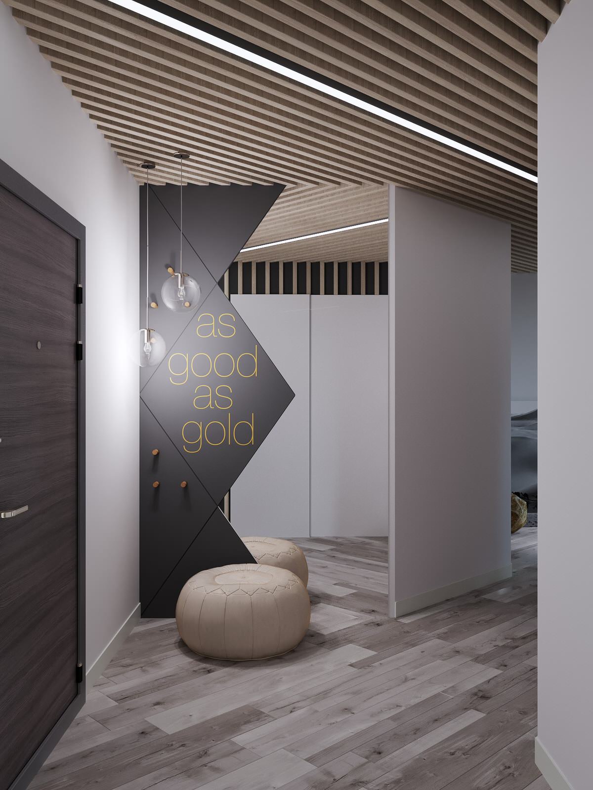 Квартира для молодого человека S = 100 кв. м.