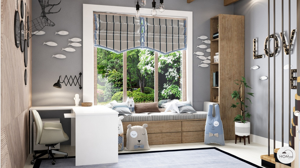 Двухуровневая детская