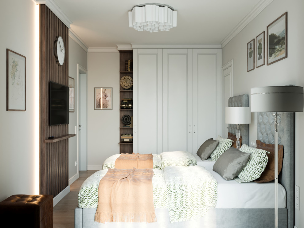 Интерьер квартиры на Туристской ул. - "Springflat" (57,8 кв.м.)