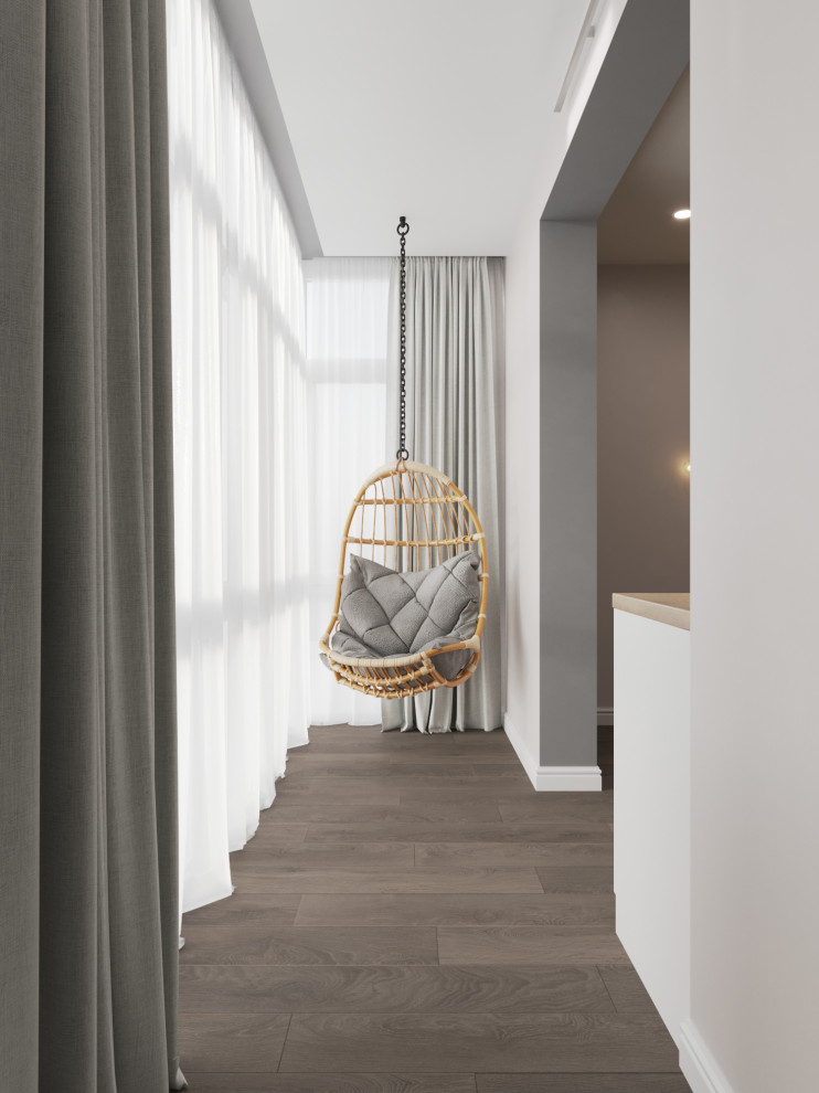 Интерьер однокомнатной квартиры в стиле Бохо