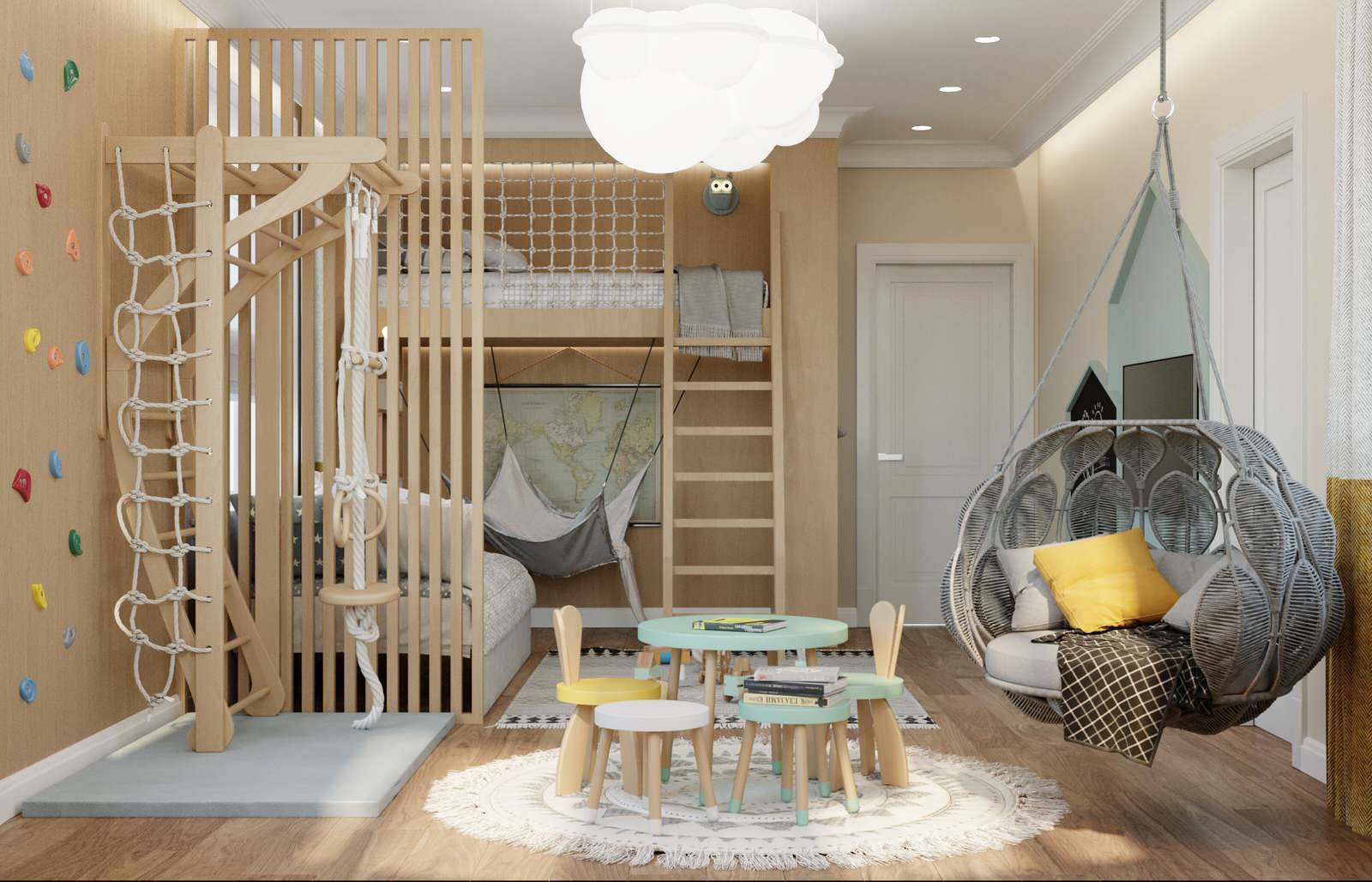 дизайн комнат для частного дома в поселке "Миллениум"