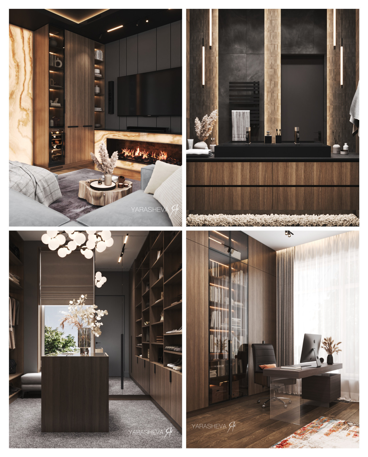 Дизайн - проект квартиры в ЖК Доминион