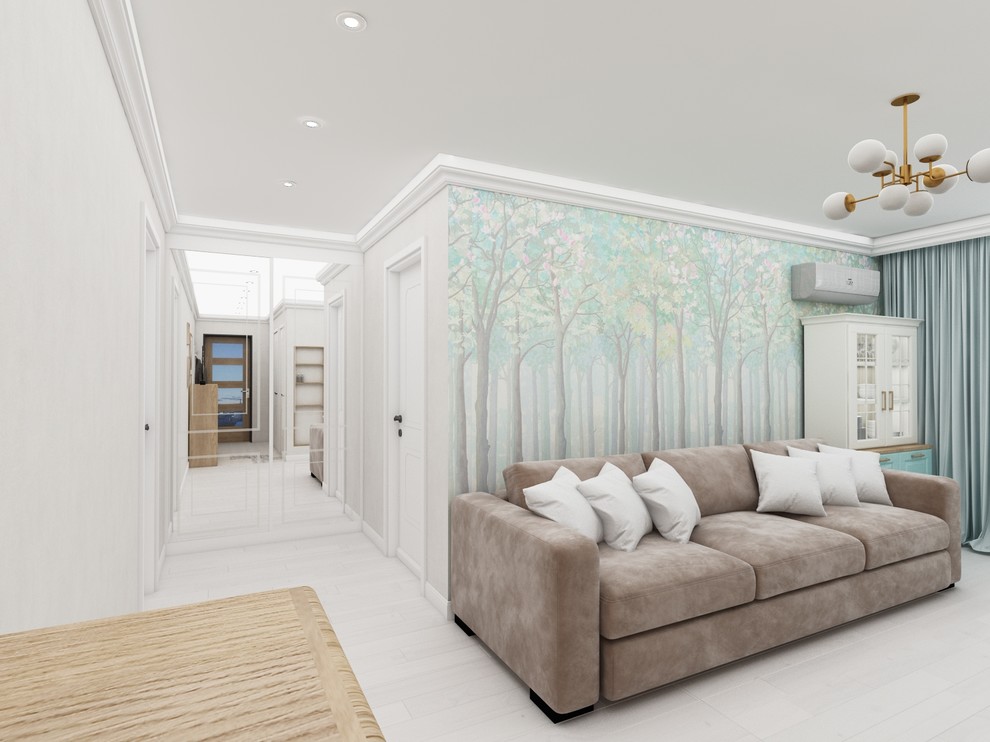 Обложка проекта: Кухня-гостинная