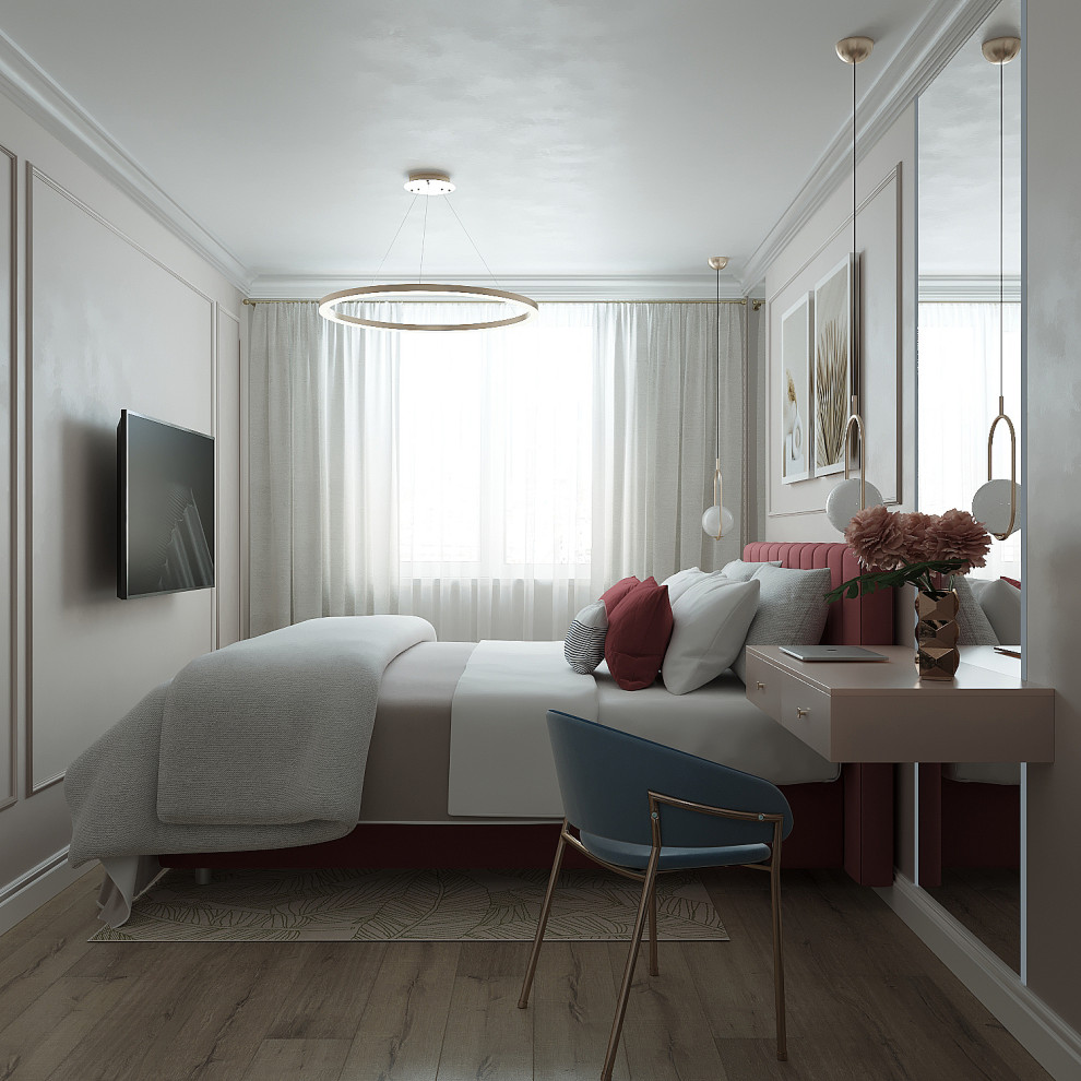 Трехкомнатная квартира для молодой девушки