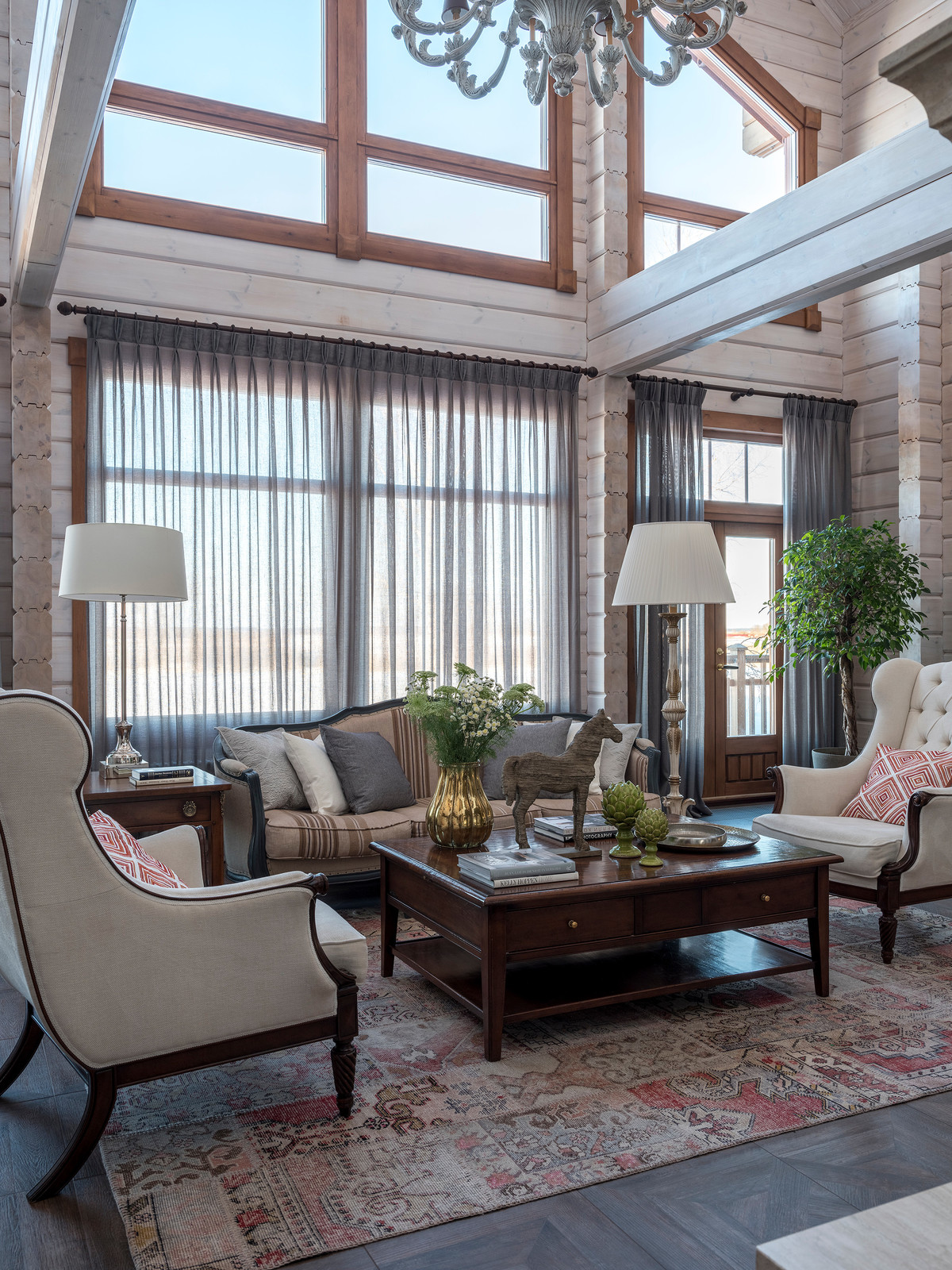 Современный дом в деревне