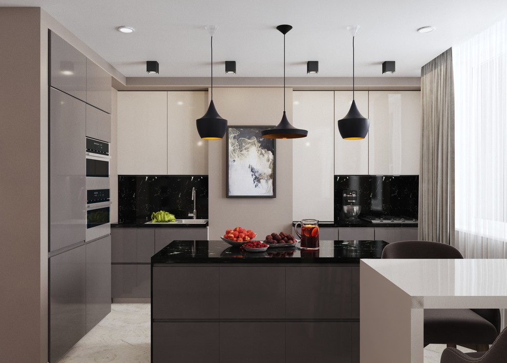 Кухня гостиная