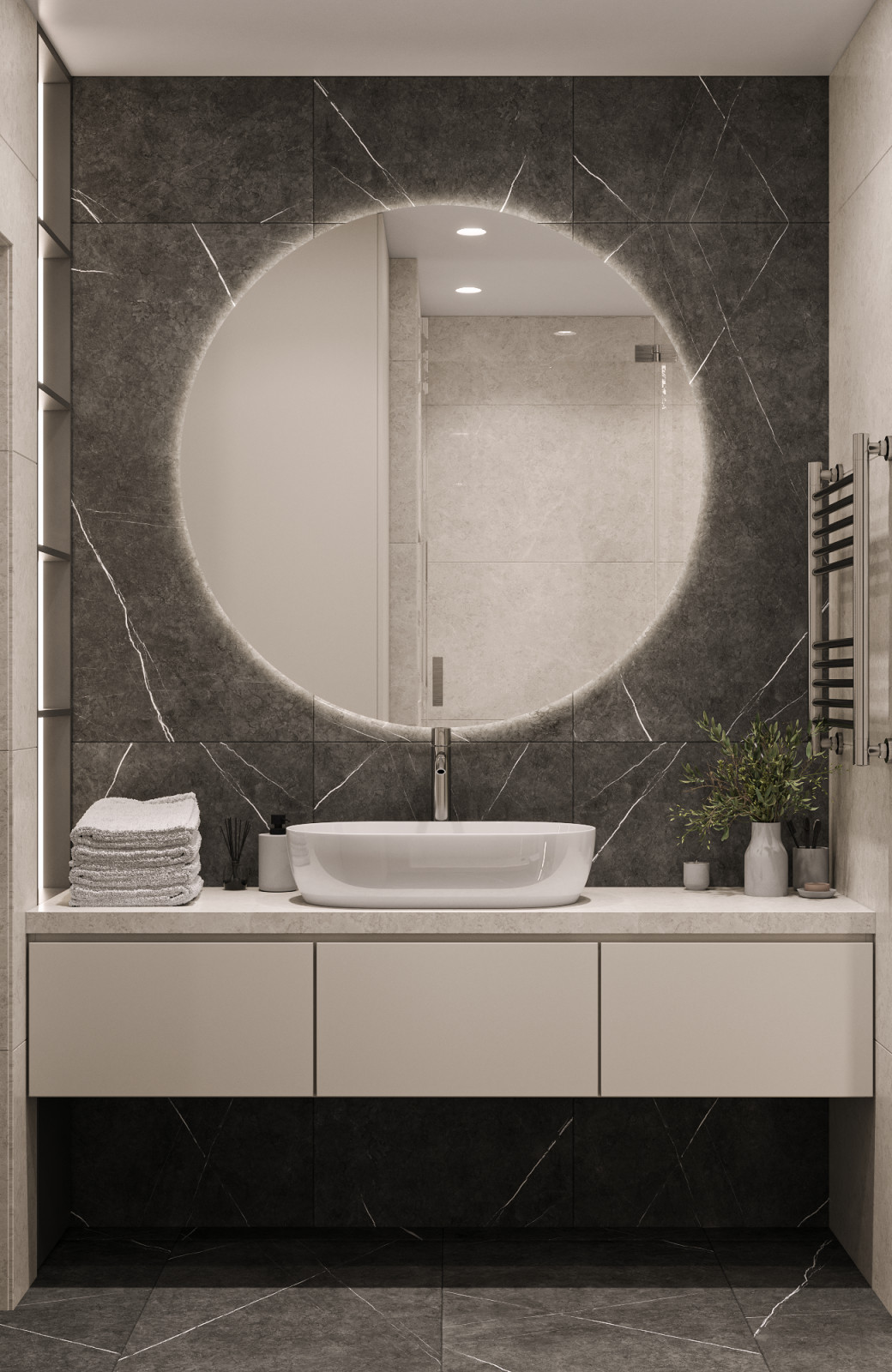 Дизайн интерьера в розовых тонах