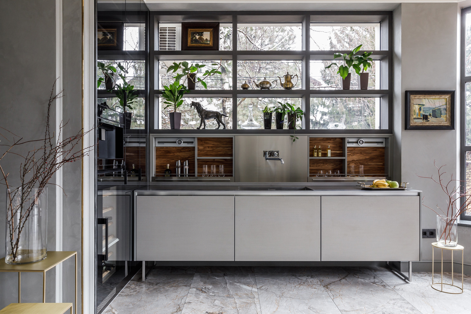 Элегантное пространство в загородном доме