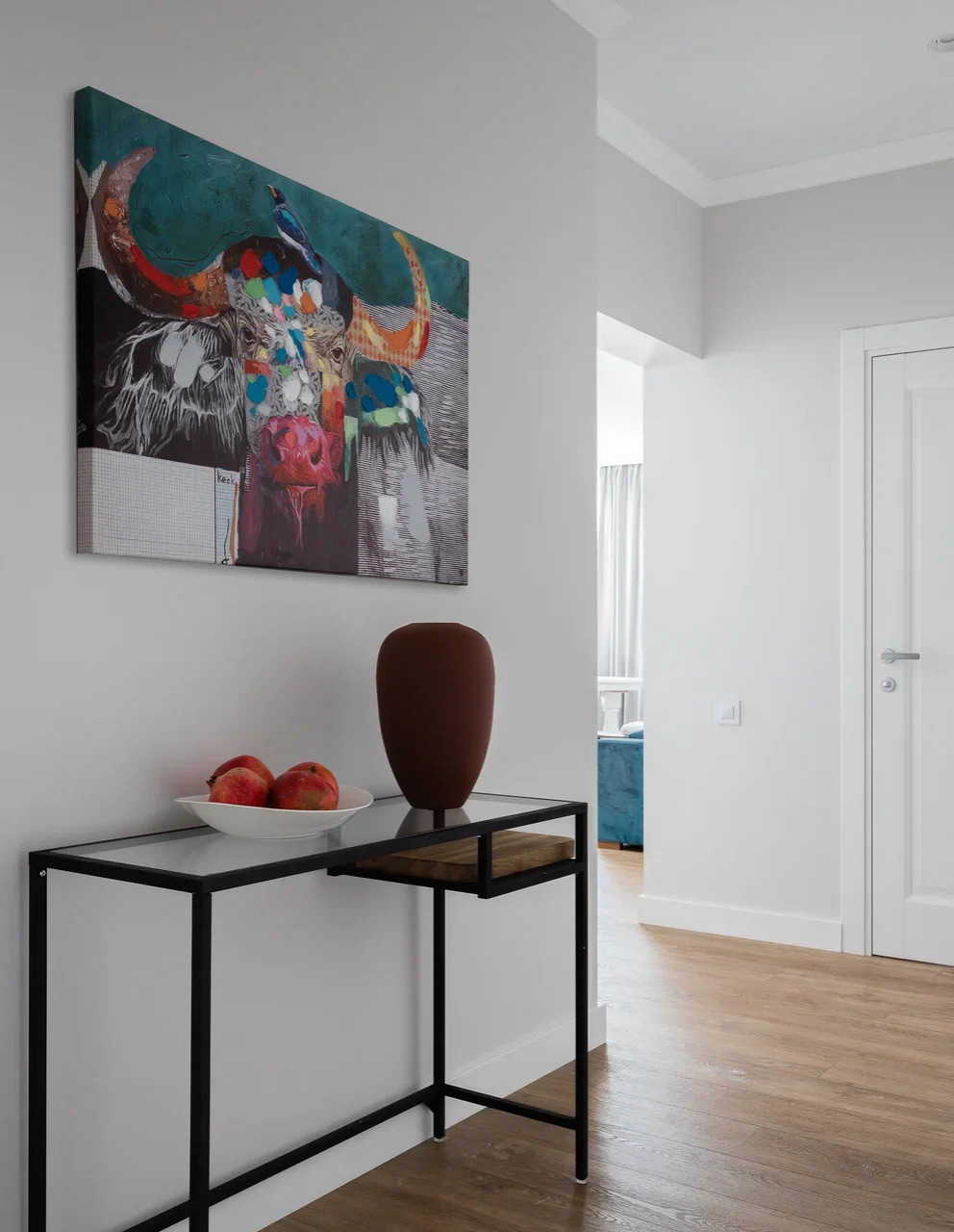 Светлая квартира с видом в Челябинске 120м/кв