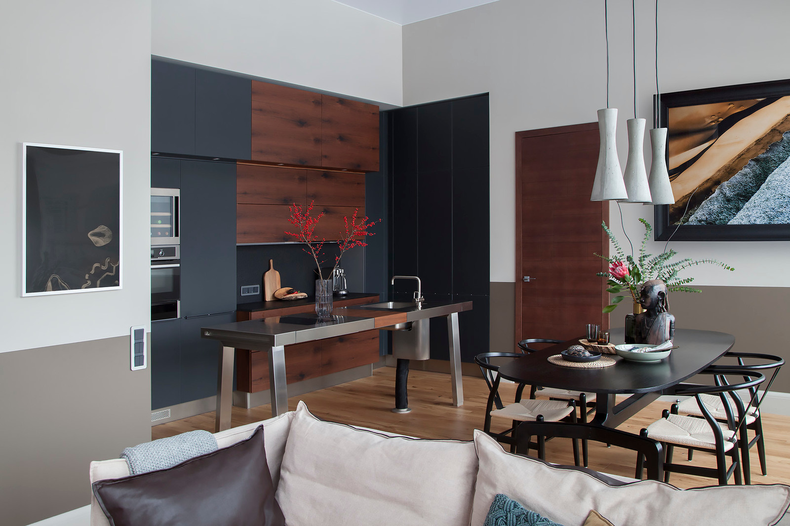 жк Лица_мужская квартира 70 кв.м