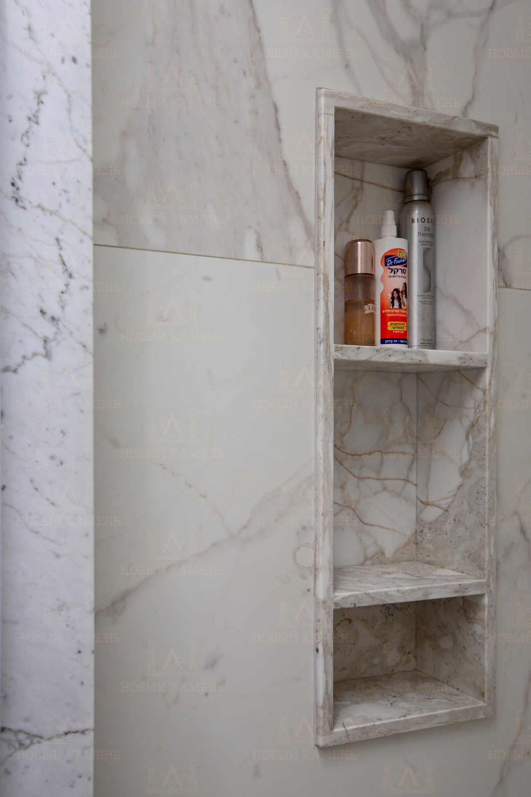 Мрамор в ванной комнате