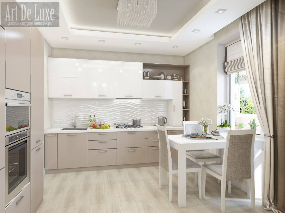 "Из однушки в двушку", Запольная, 60, кухня, балкон