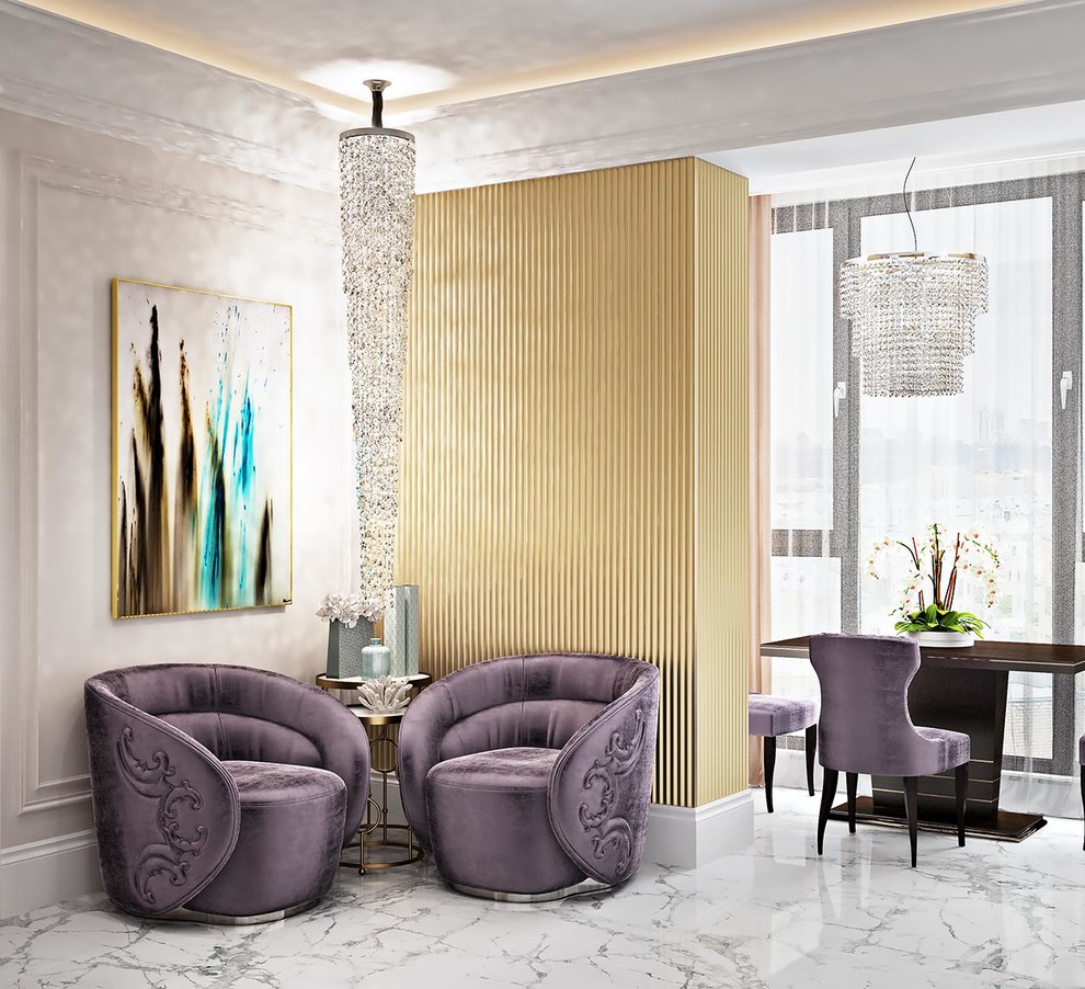 Белое с Золотом