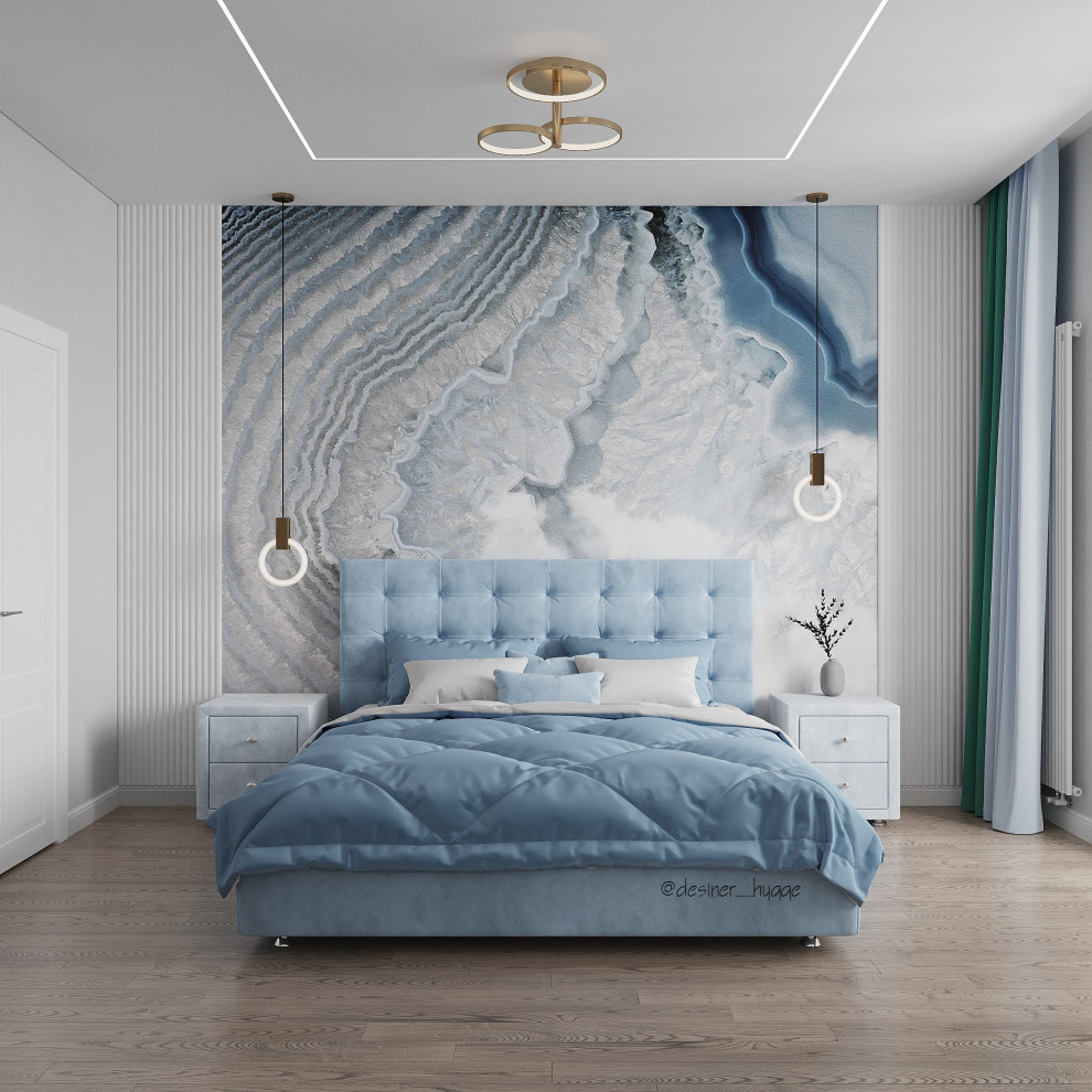 Спальня с фотообоями