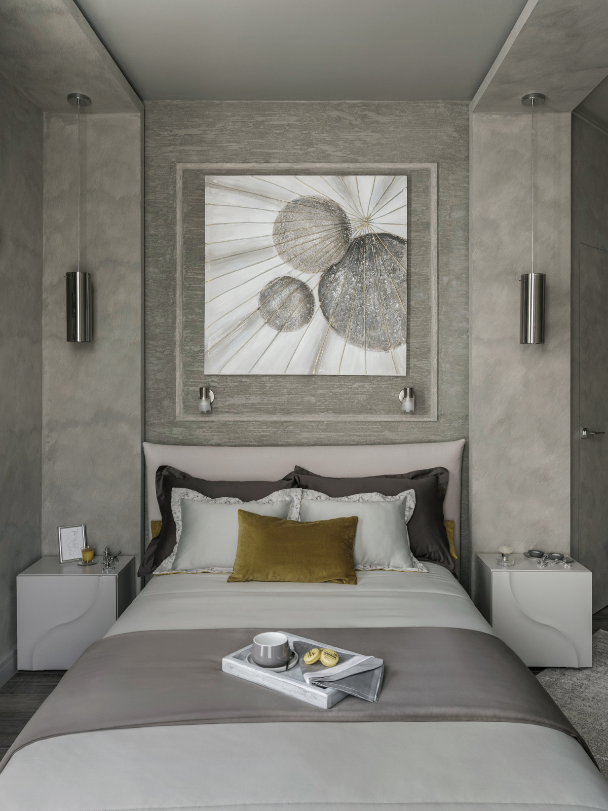 Квартира выходного дня в оттенках серого