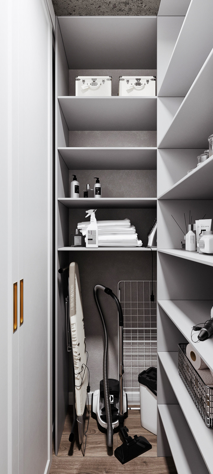 Дизайн квартиры в стиле лофт с элементами неоклассики