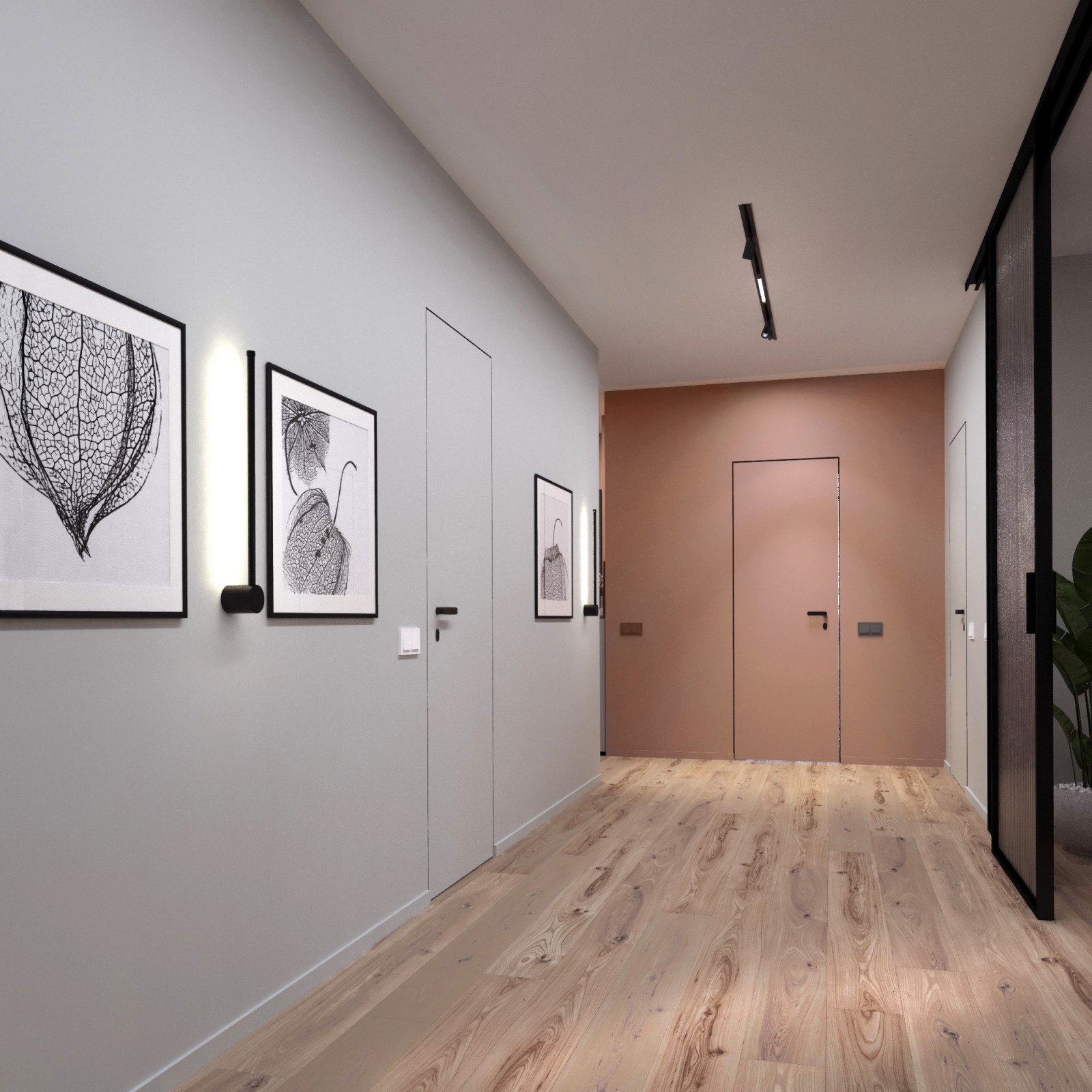 Дизайн-проект интерьеров квартиры 108 м2