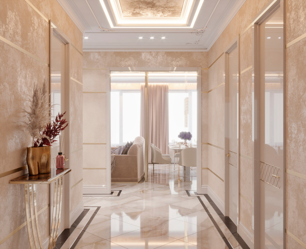 ДИЗАЙН ИНТЕРЬЕРА КВАРТИРЫ В ЖК РОДНОЙ ГОРОД. ВОРОНЦОВСКИЙ ПАРК, 114 КВ.М