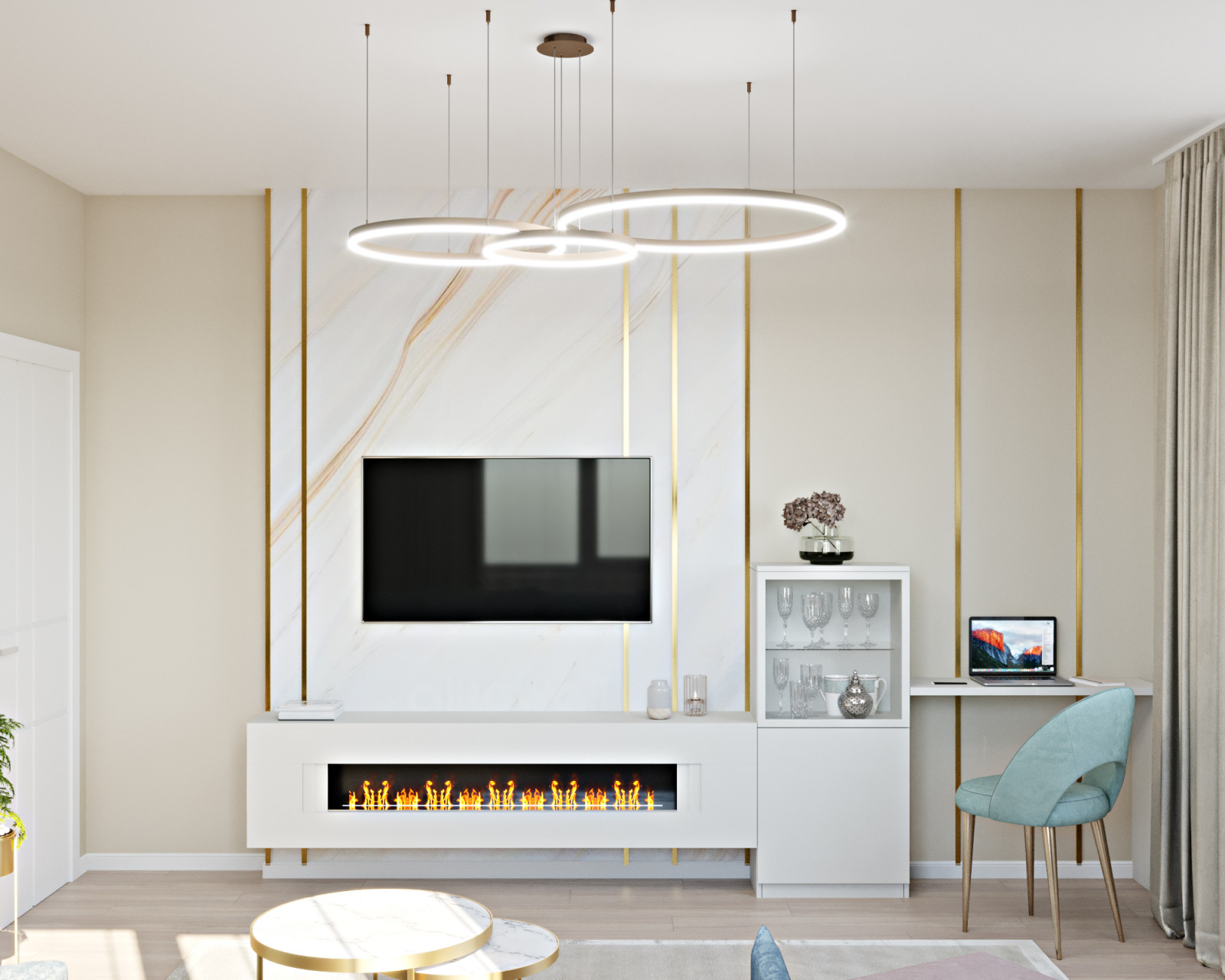 Четырехкомнатная квартира ЖК Спутник