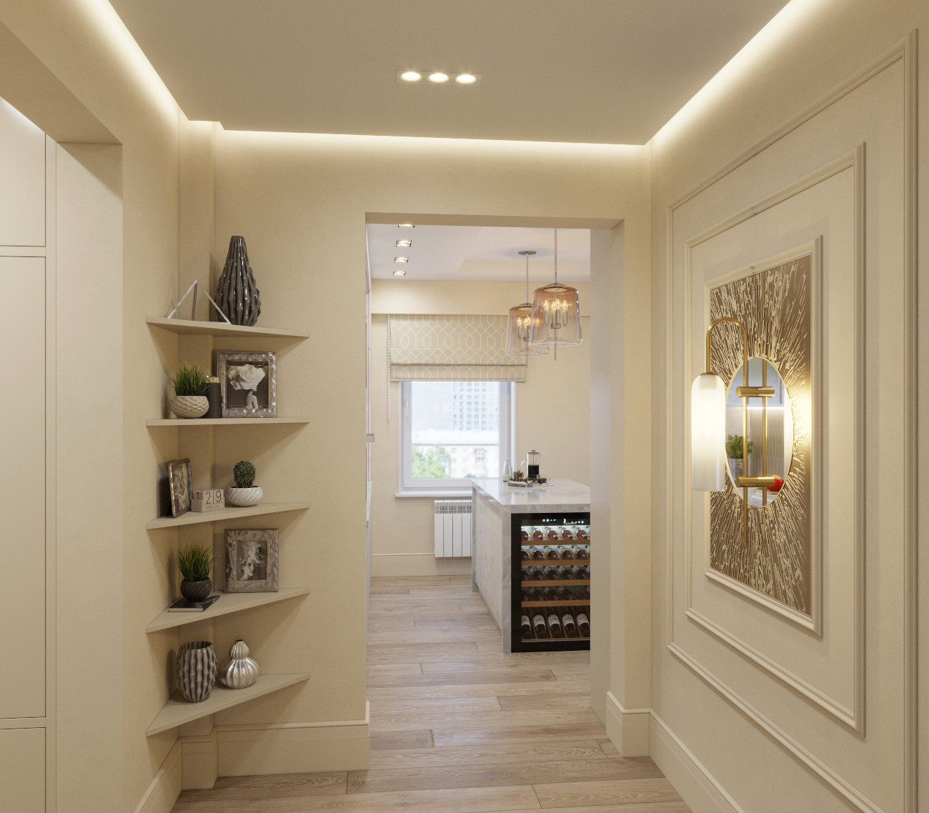 Квартира для дружной пары