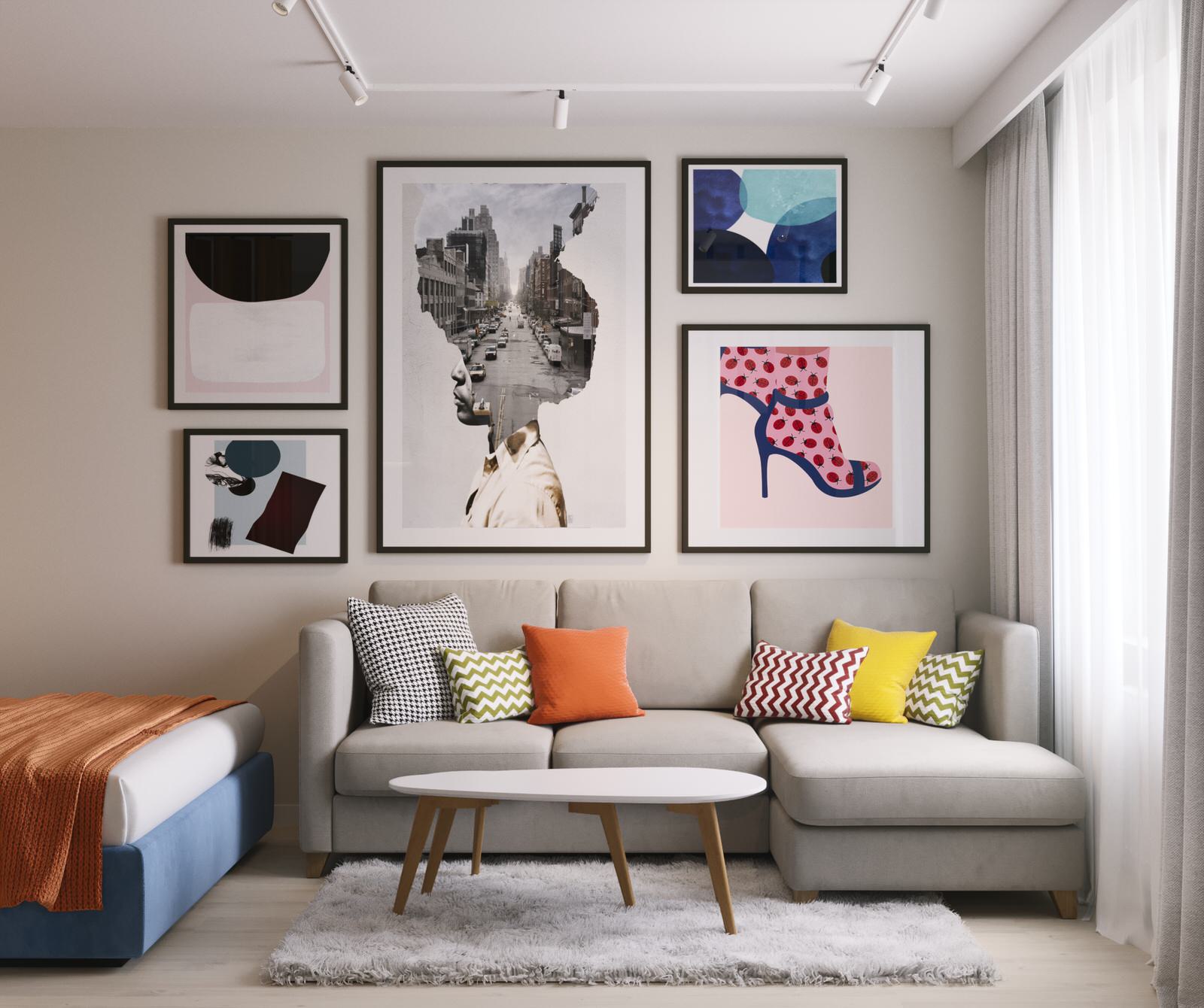 Квартира студия для молодой пары