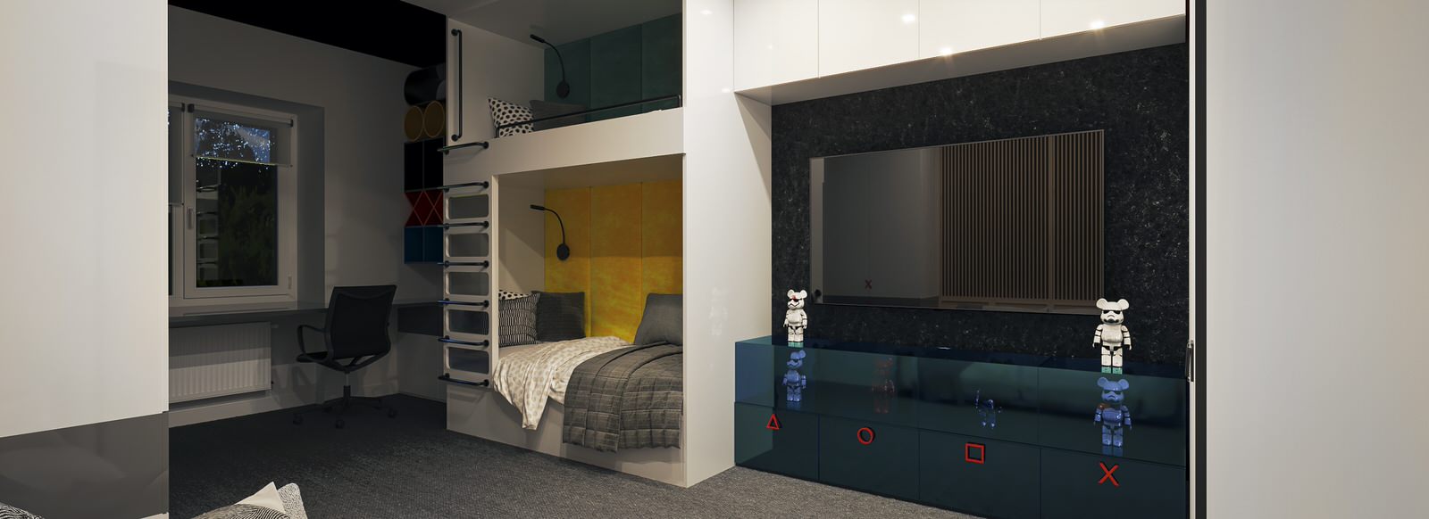 Дизайн-проект детской комнаты