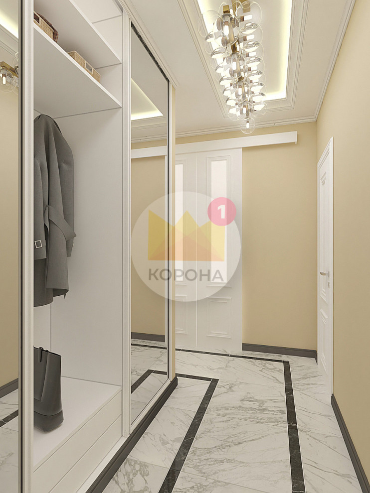 Дизайн-проект квартиры ЖК Солнечный Олимп