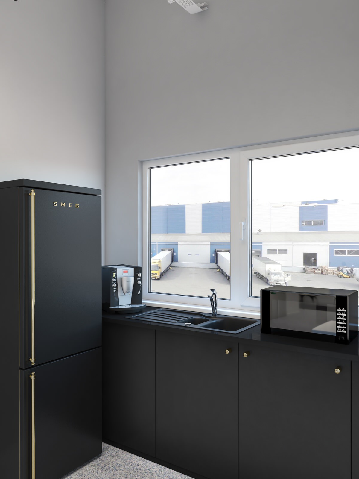 Визуализация офиса.