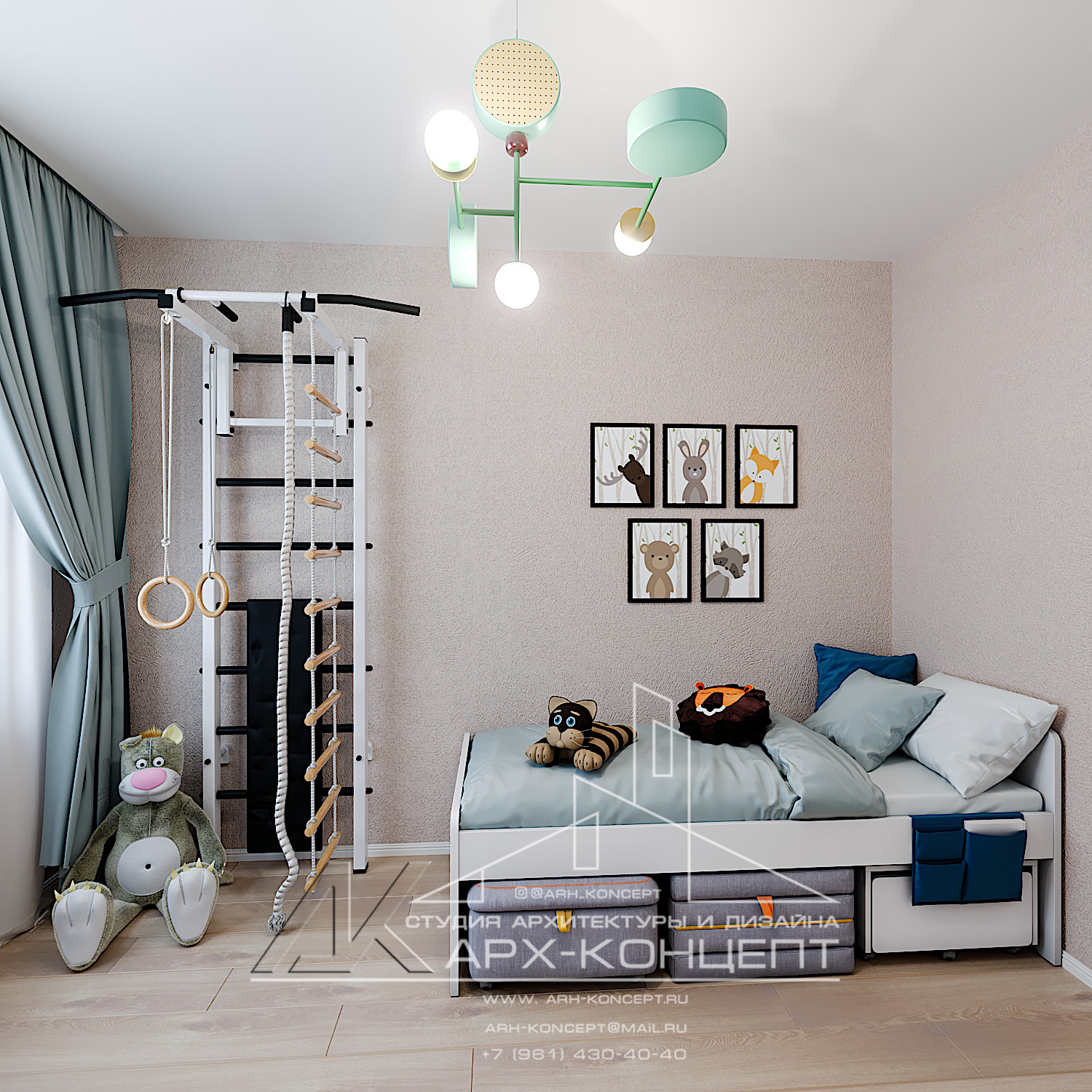 Дизайн 3-комнатной квартиры