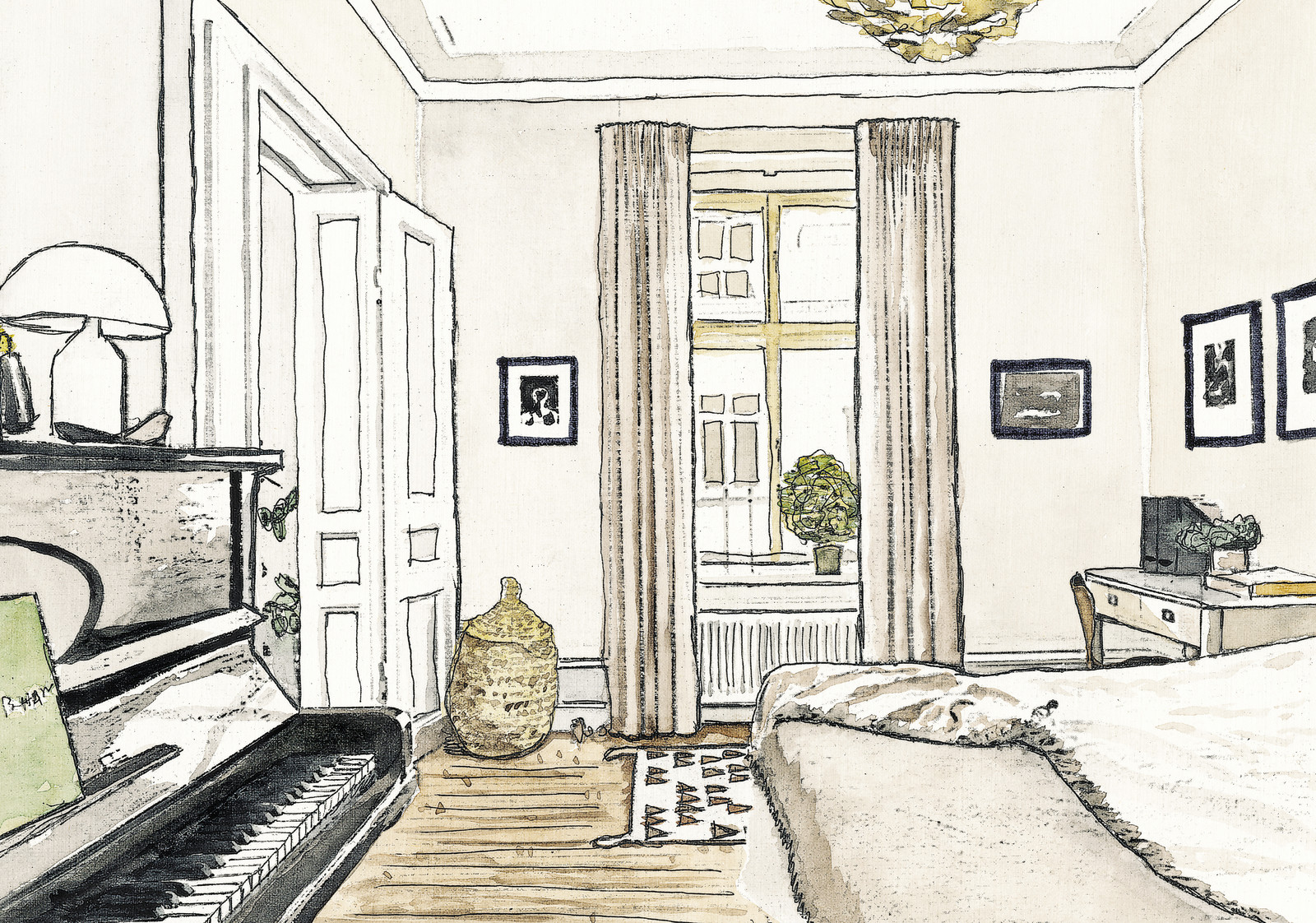 Sketch -проект квартиры в Санкт-Петербурге