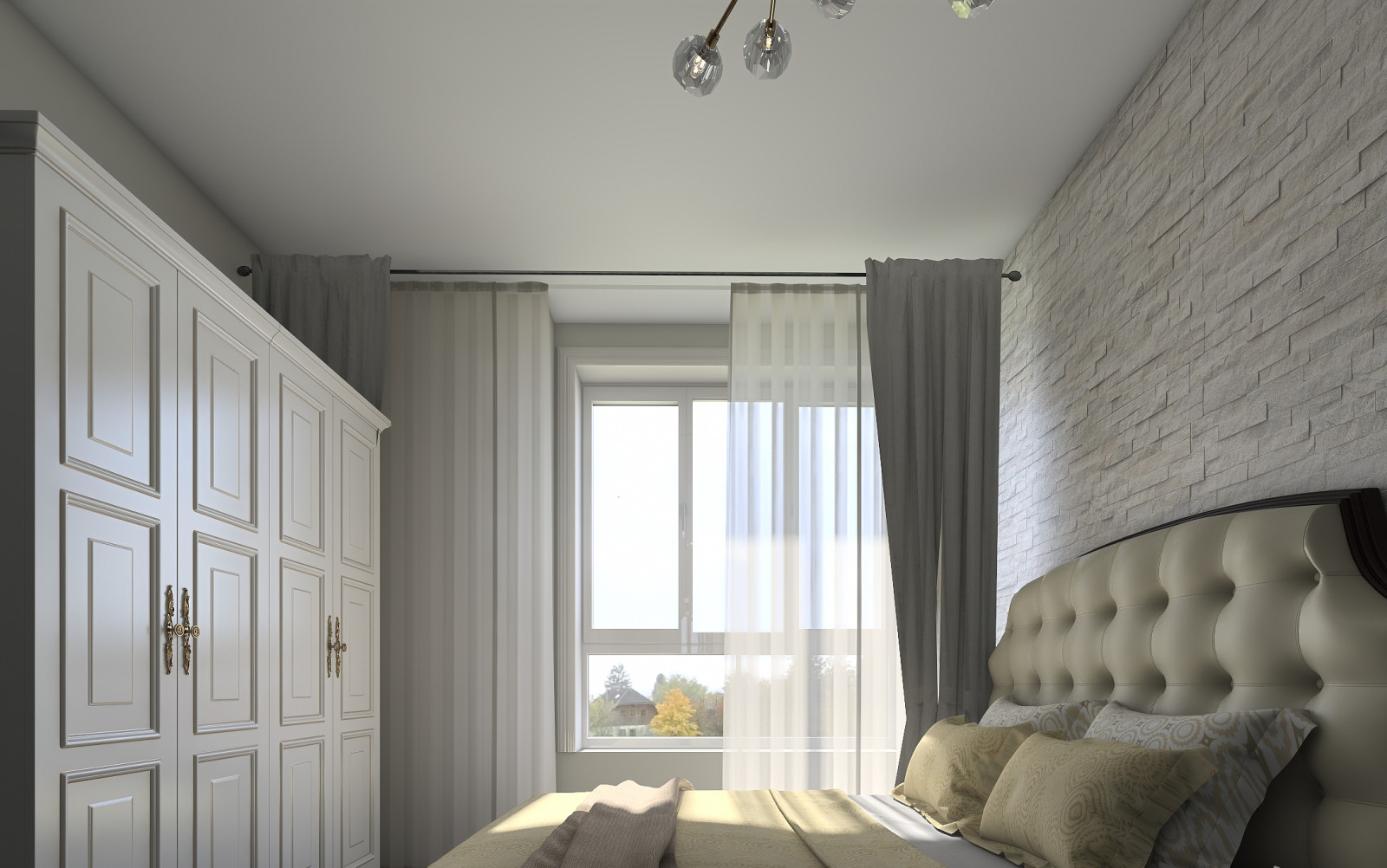 Загородный дом с элементами лофт