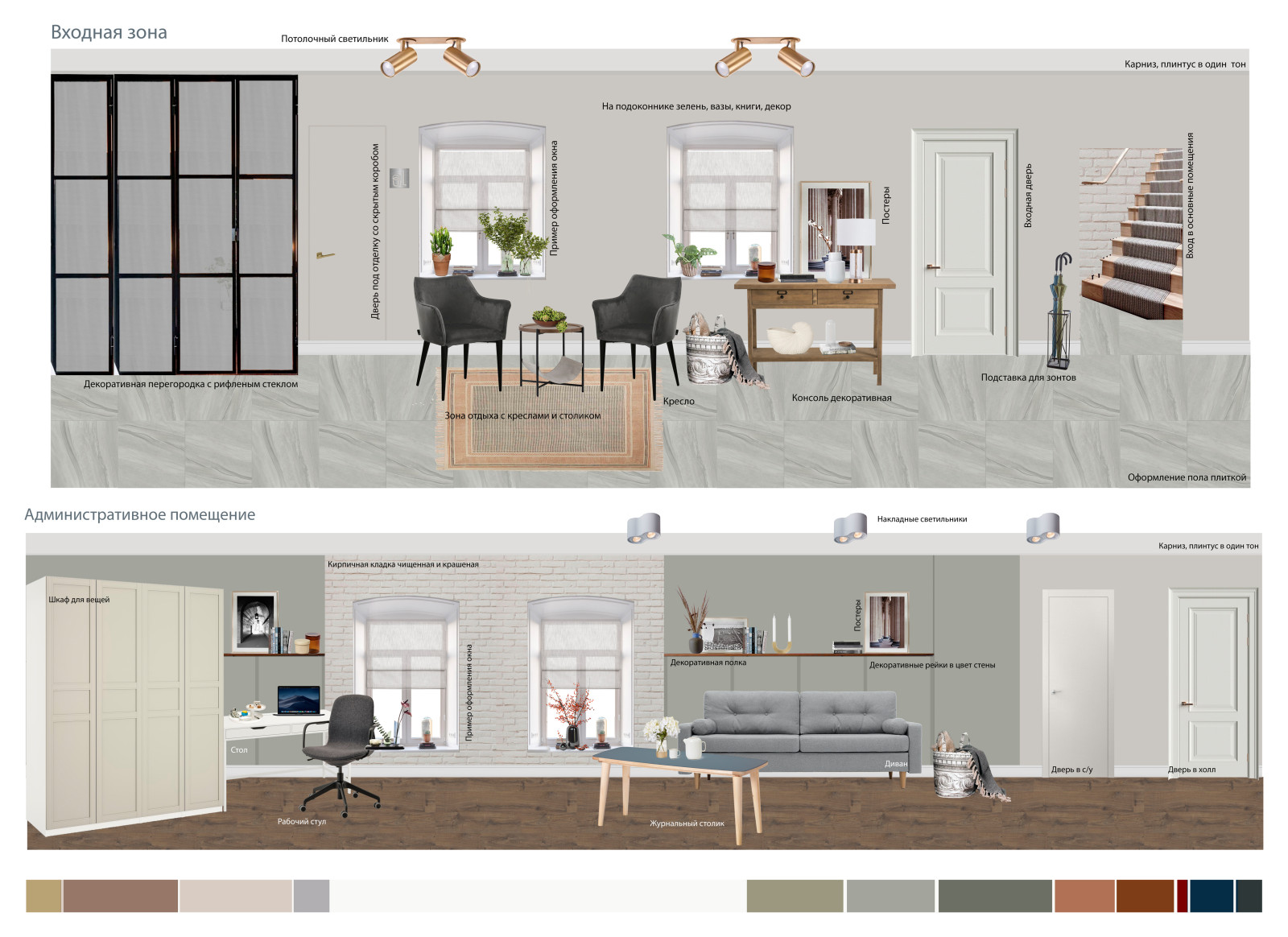 Обложка проекта: Концепция кафе и бутик-отеля