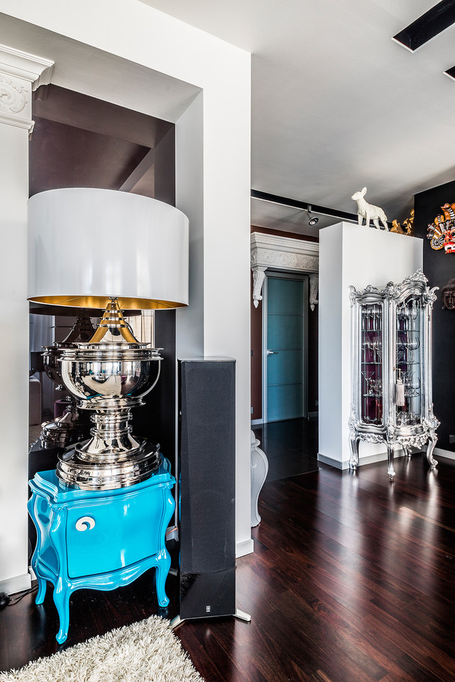 Съёмка интерьера квартиры в стиле фьюжн.