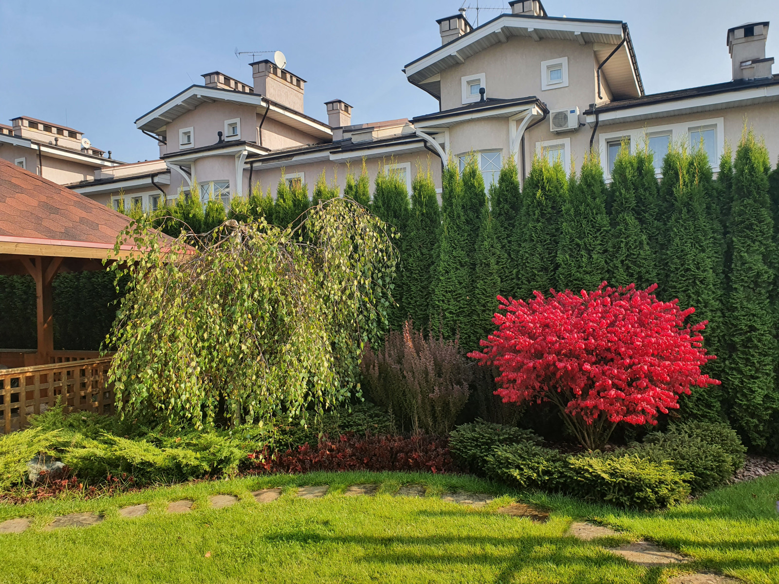 Сады осенью