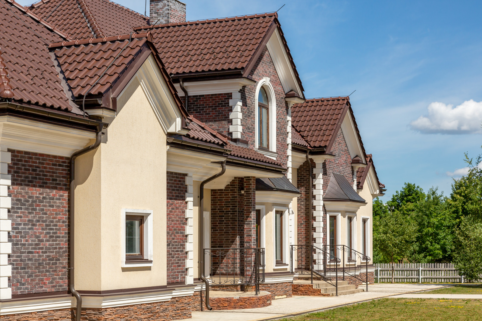 Дом в ближнем Подмосковье - построенный